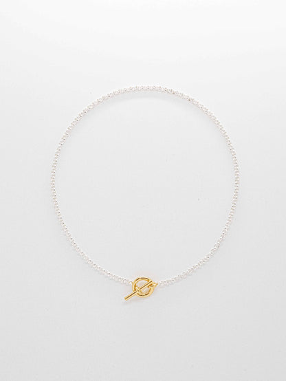 Modern OT Necklace Gold