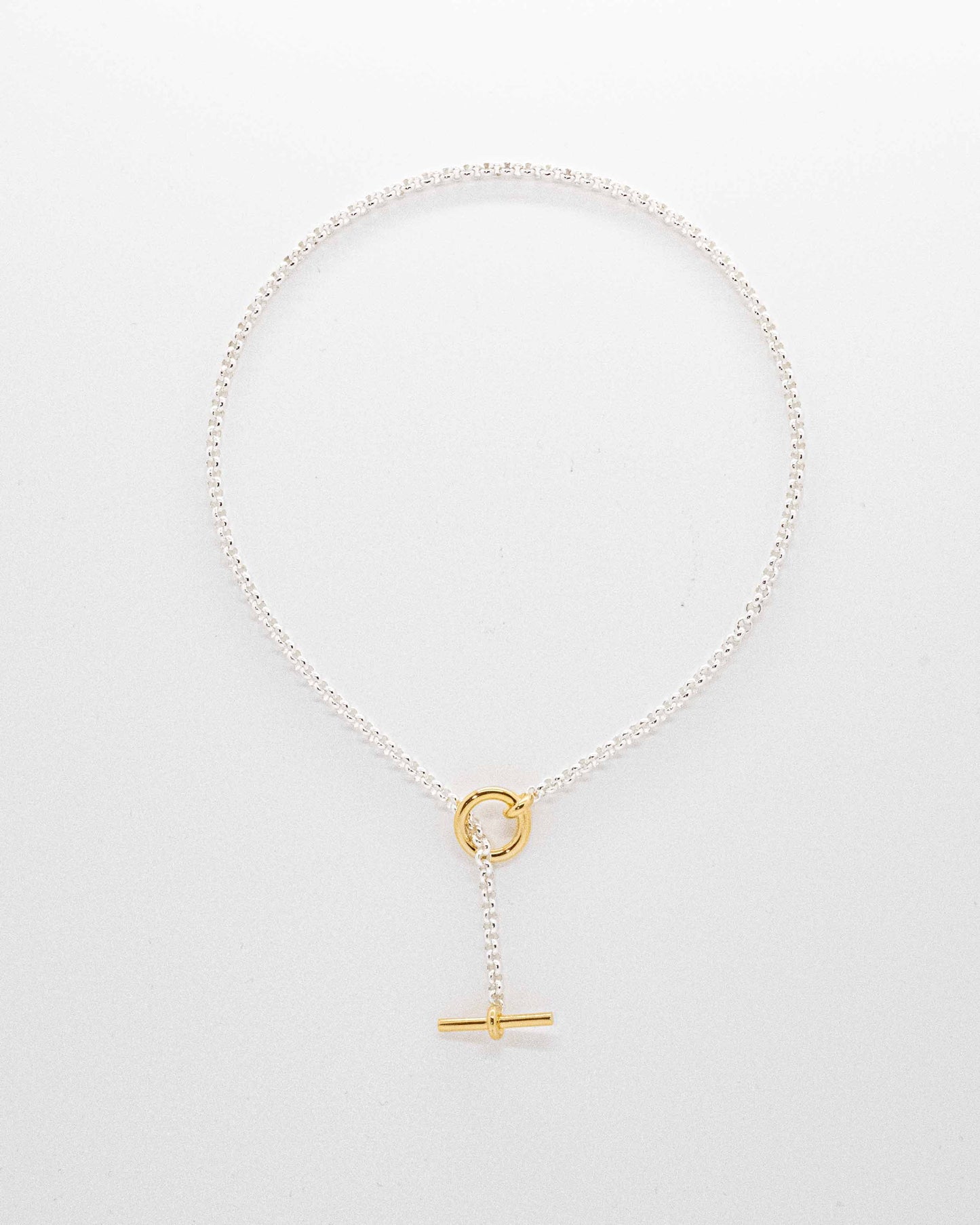 Modern OT Necklace Gold