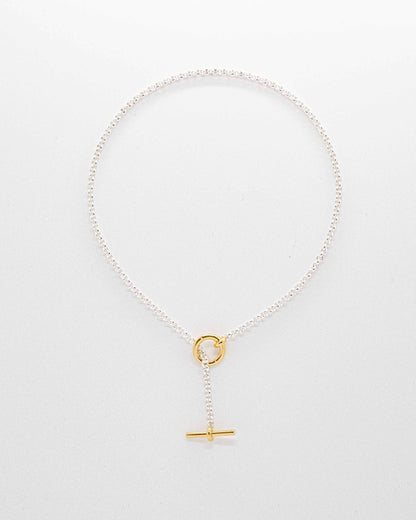 Modern OT Necklace Gold