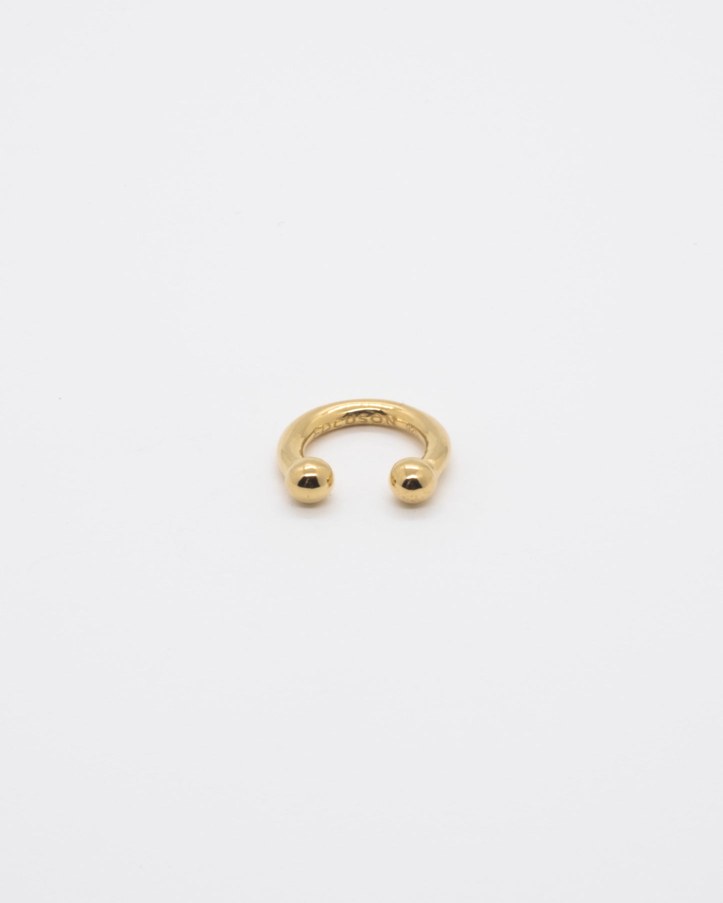 Ball Ear Cuff Gold