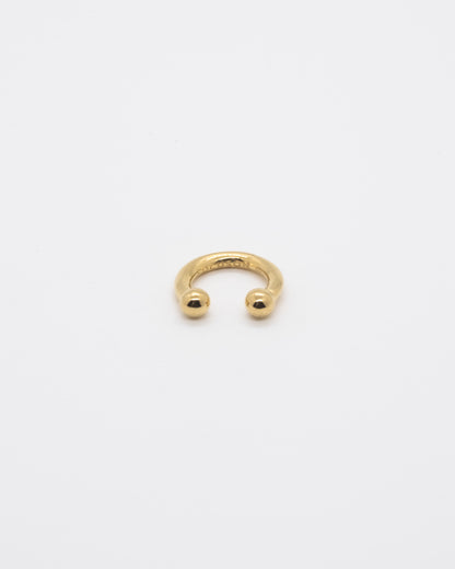 Ball Ear Cuff Gold