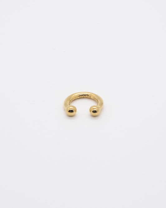 Ball Ear Cuff Gold