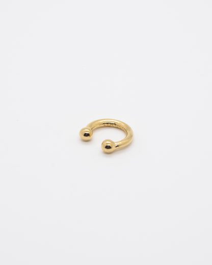 Ball Ear Cuff Gold